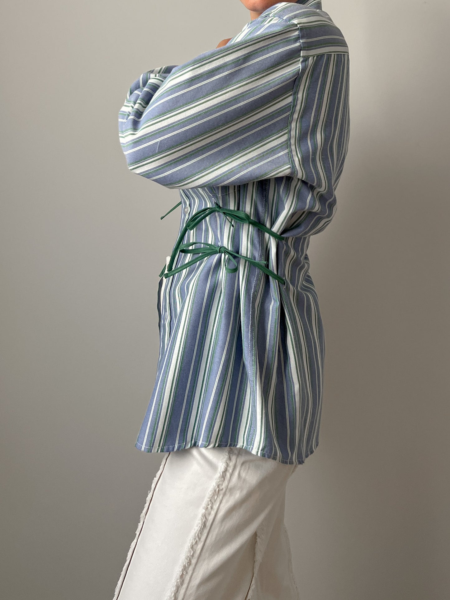 Isotta striped cotton