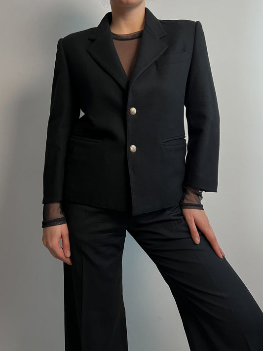 Gianni Versace black blazer