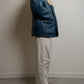 Vintage blue Shearling coat