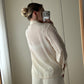 Pure silk ivory shirt