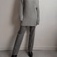 Pure wool grey long sweater