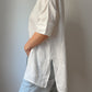 Pure linen white shirt