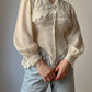 Pure silk romantic blouse