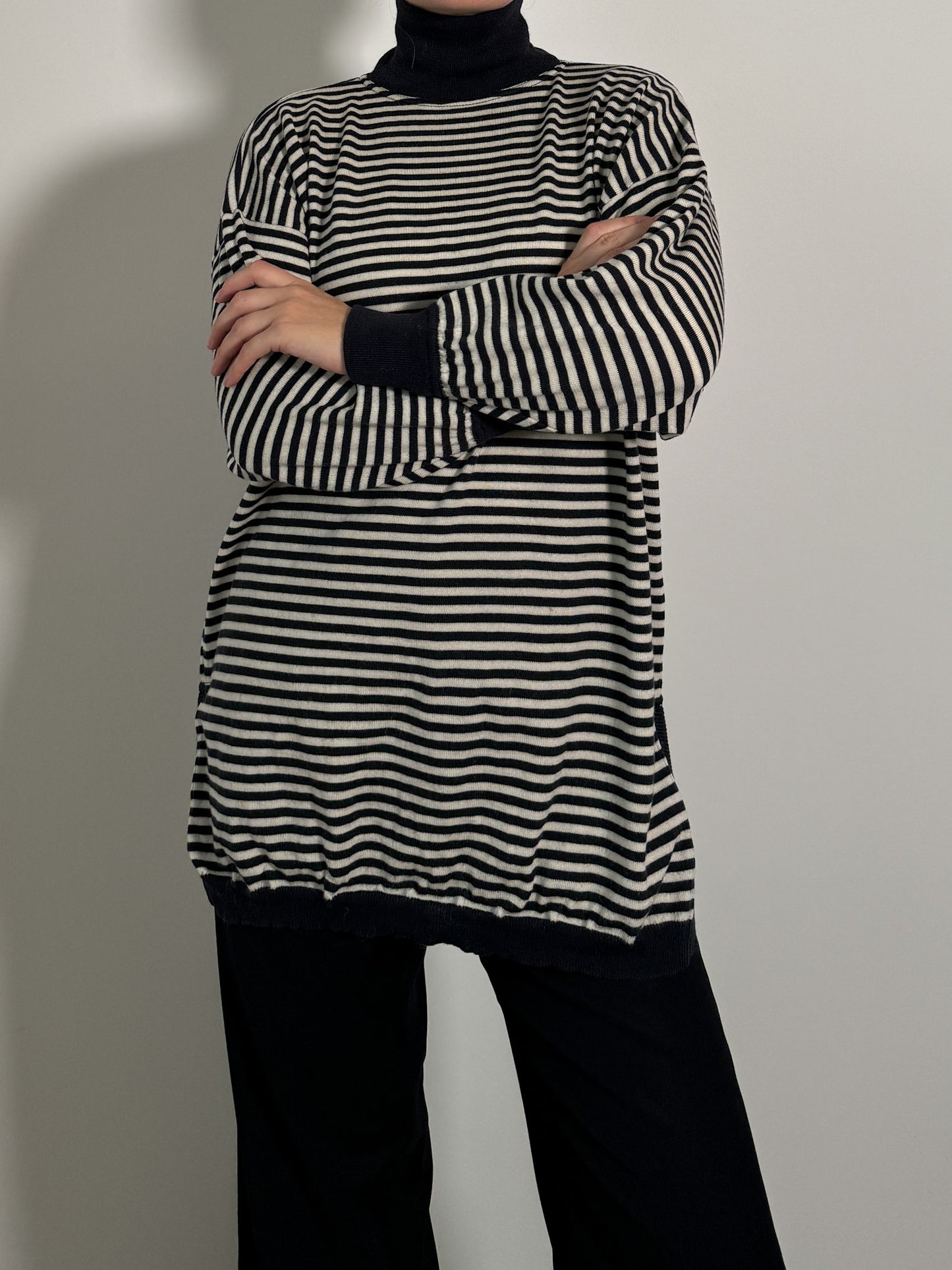 Sportmax pure wool striped pull