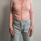 Pure cashmere pink cardigan