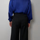 Cacharel electric blue blouse