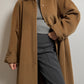 Marina Rinaldi wool and cashmere camel coat