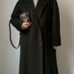 Marina Rinaldi pure wool green coat