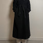 Max Mara wool and cashmere black coat