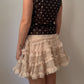 Pure silk pois top