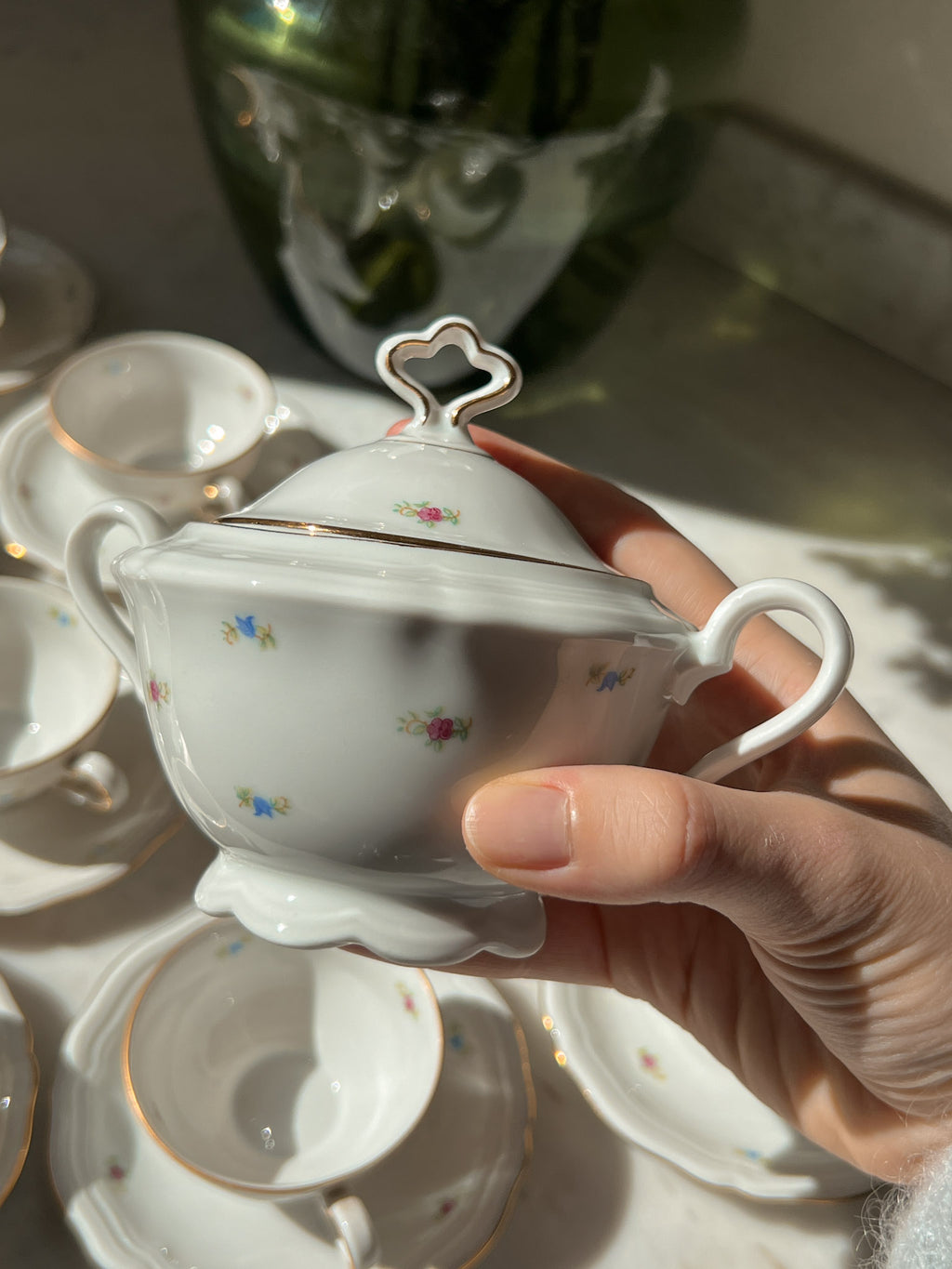 Servizio da caffè in porcellana bavarese