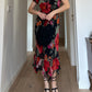 Viscose floral dress