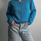 Merino wool azure sweater