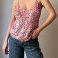 Sequins pink top