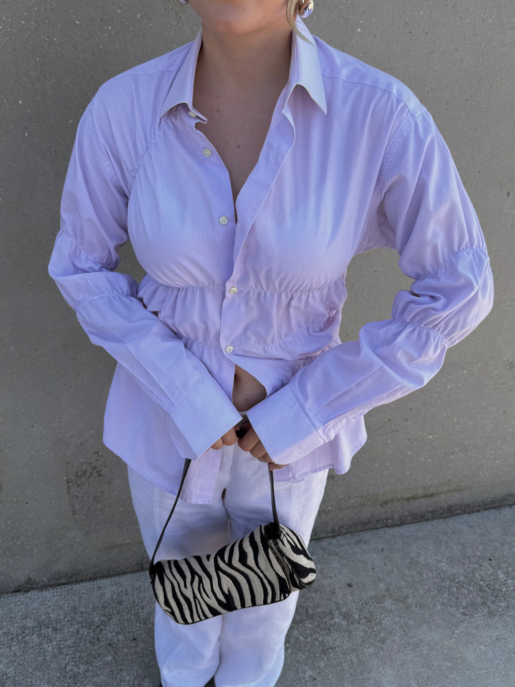 Ophidia lilac shirt
