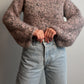 Mohair and wool cropped sweater