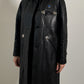 Piero Guidi real leather black jacket