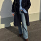 Pure wool blue coat