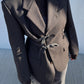 Brando grey pinstriped wool (Vittorio Lorini)