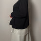 Pure merino wool anthracite cardigan