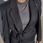 Brando check athracite wool (Marzotto)