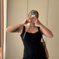 Versace viscose black dress