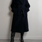 Pure wool blue long coat