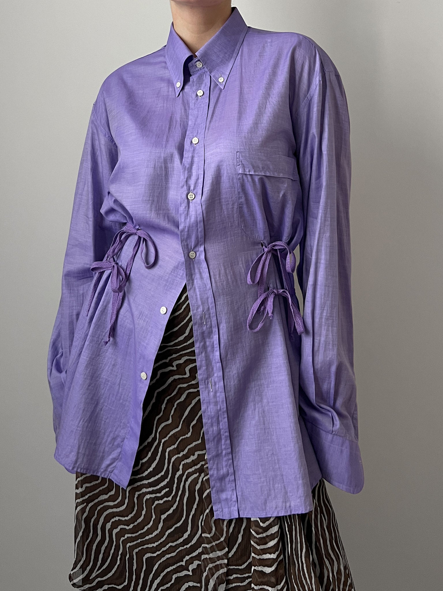 Isotta purple cotton