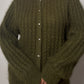 Super kid mohair grey cardigan