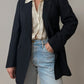 Pure virgin wool blue blazer