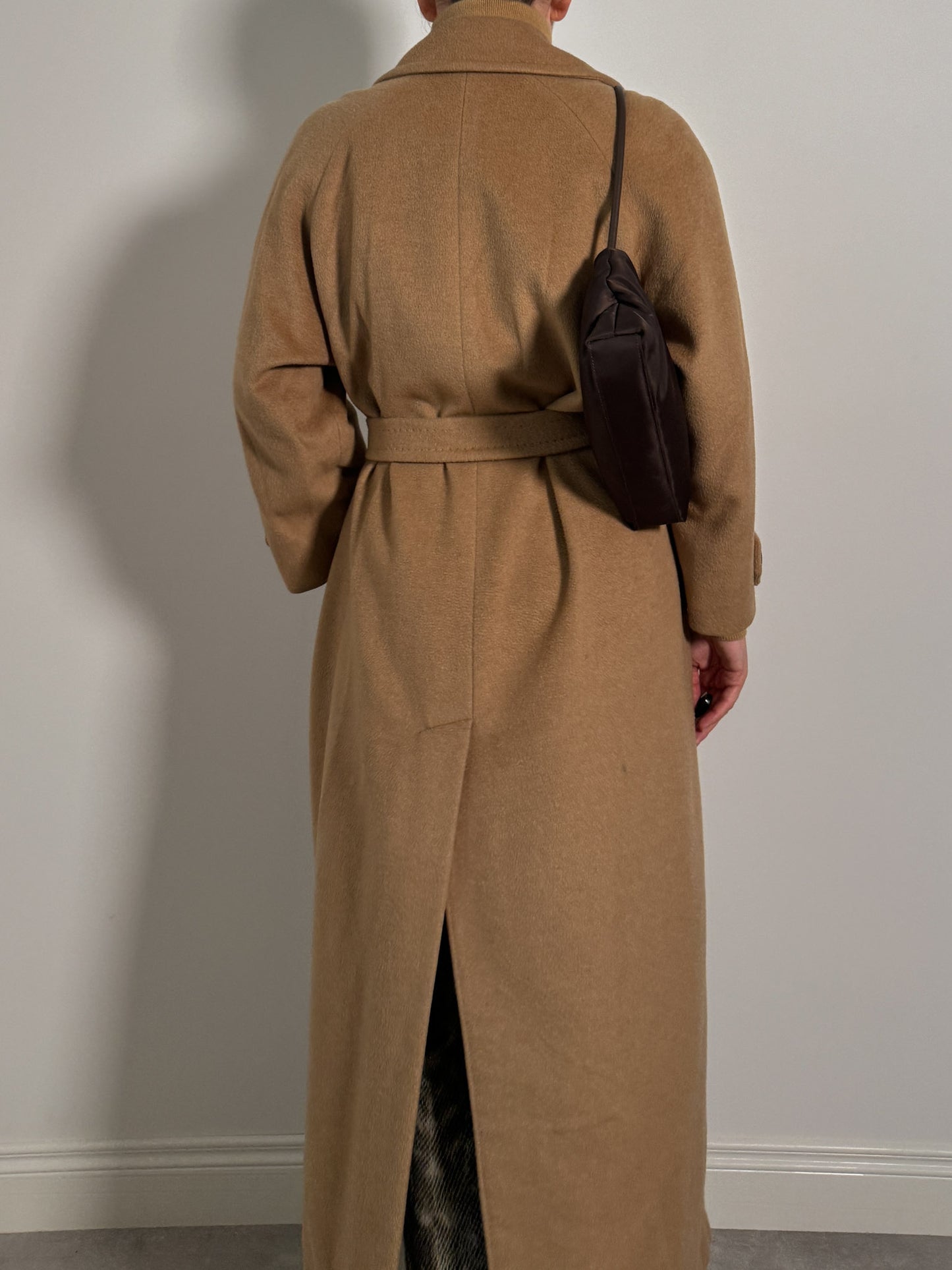 Pure camel wool camel  coat