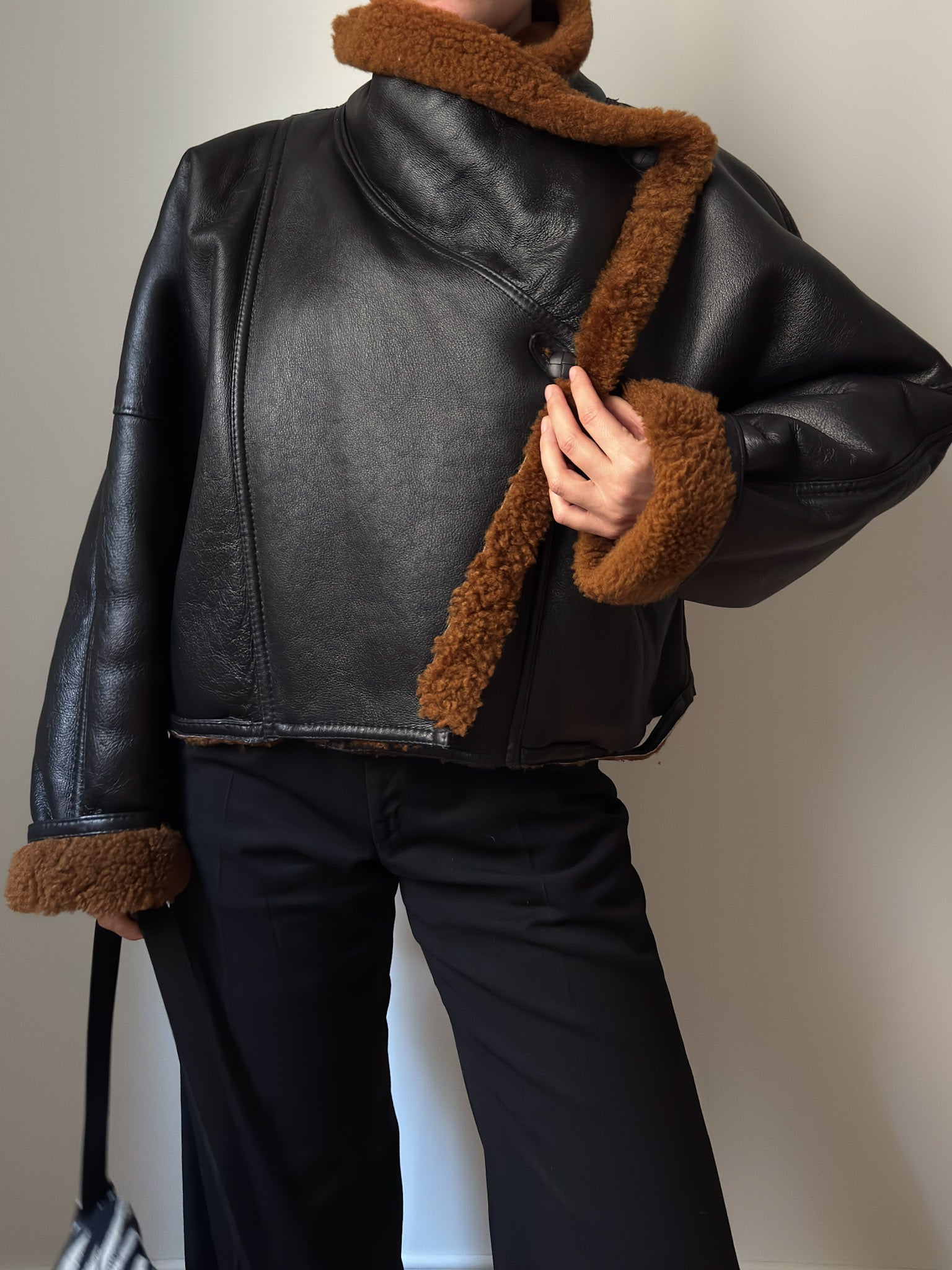 Original Shearling cropped