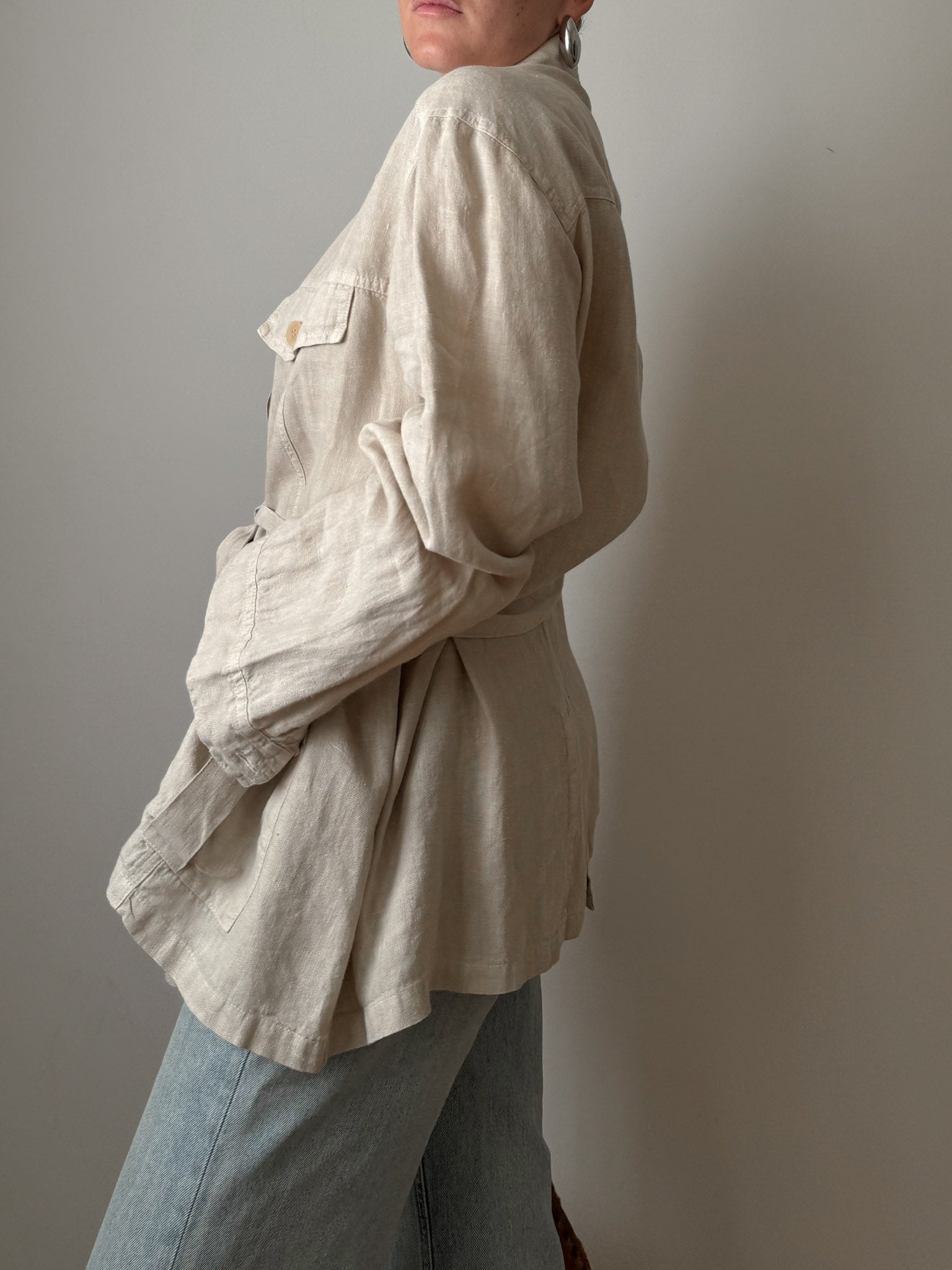 Pure linen sand saharan