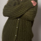 Super kid mohair grey cardigan