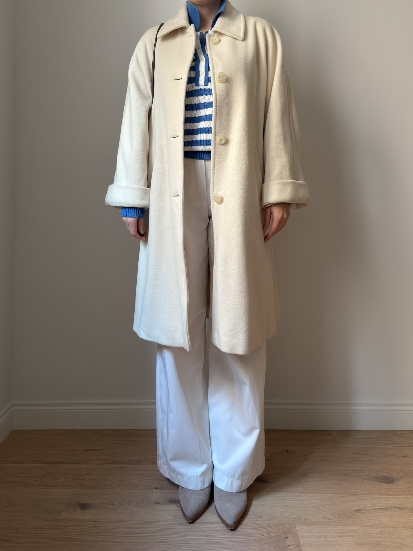 Luisa Spagnoli ivory coat