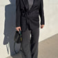 Brando check athracite wool (Marzotto)