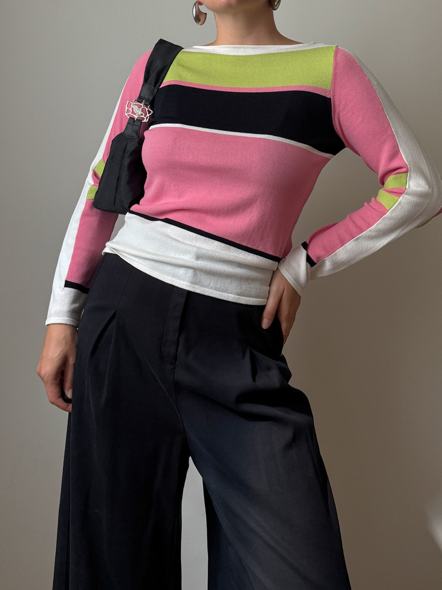 Viscose blend y2k top