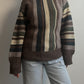 Pure wool striped pull