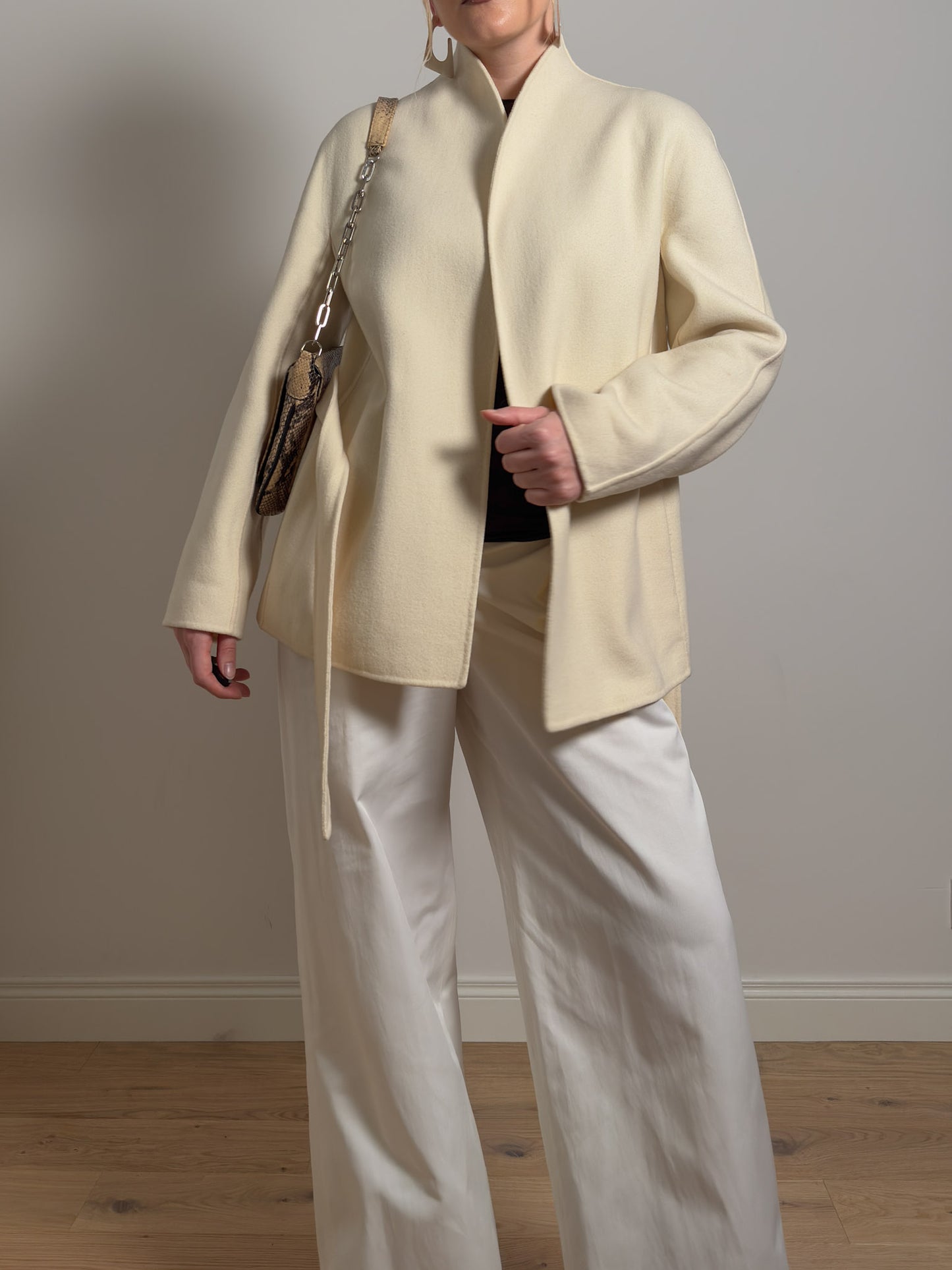 Pure wool ivory jacket