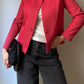 Pure wool strawberry jacket