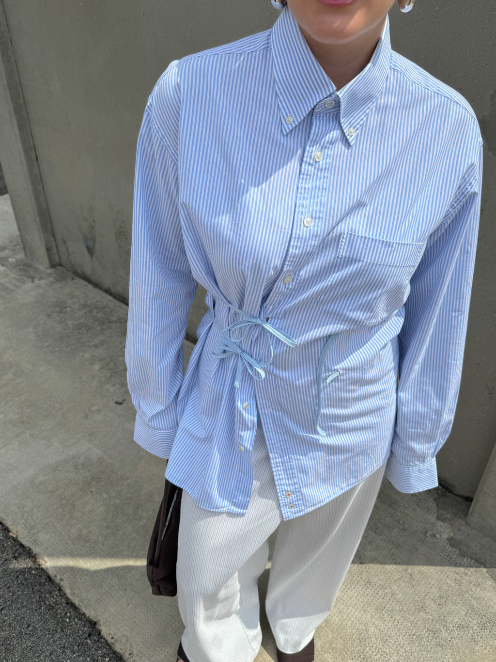 Isotta striped sky cotton