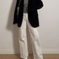 Velvet black blazer