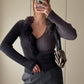 Roberto Cavalli grey cardigan