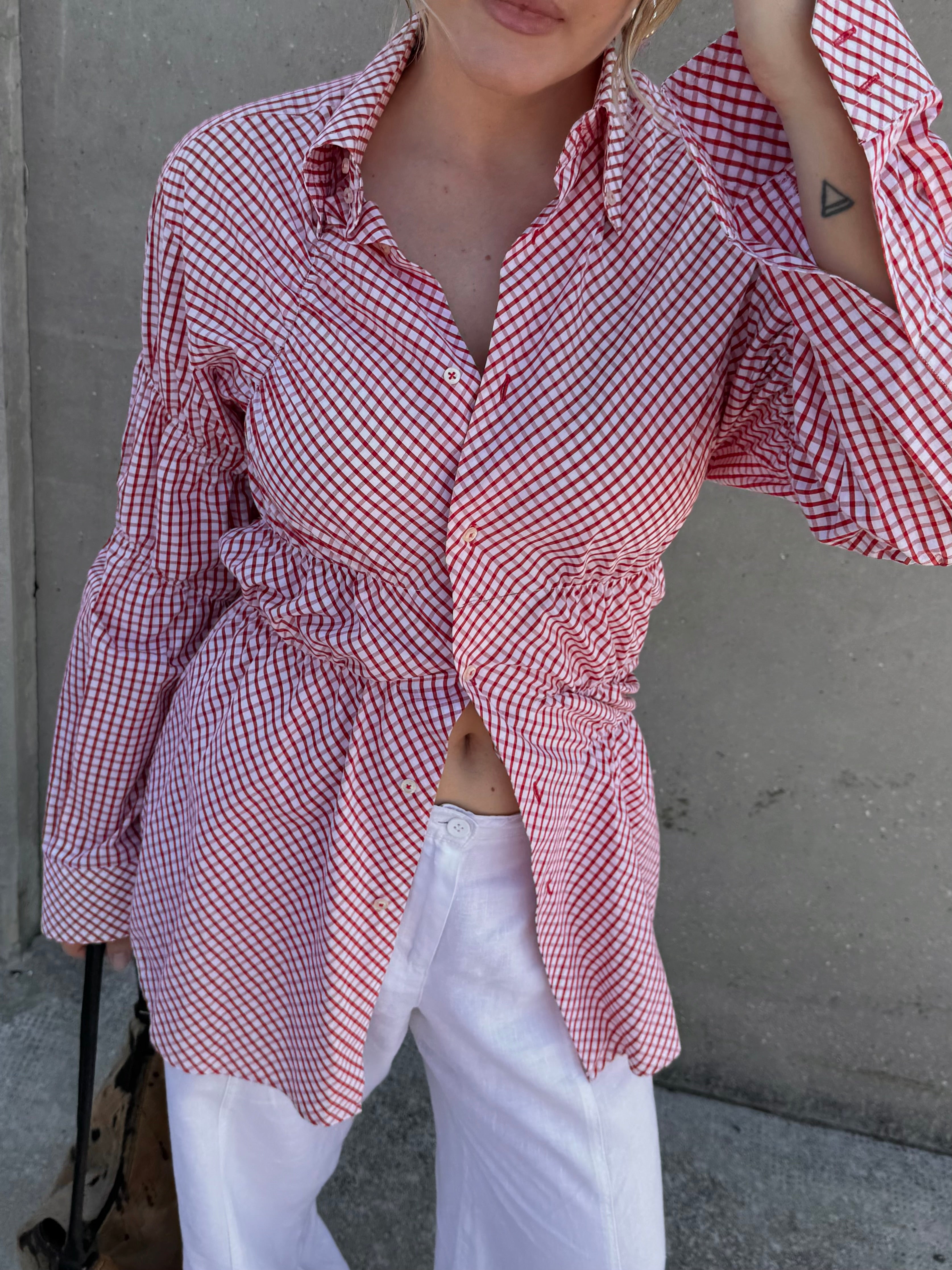 Ophidia check shirt