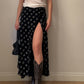 Viscose floral skirt