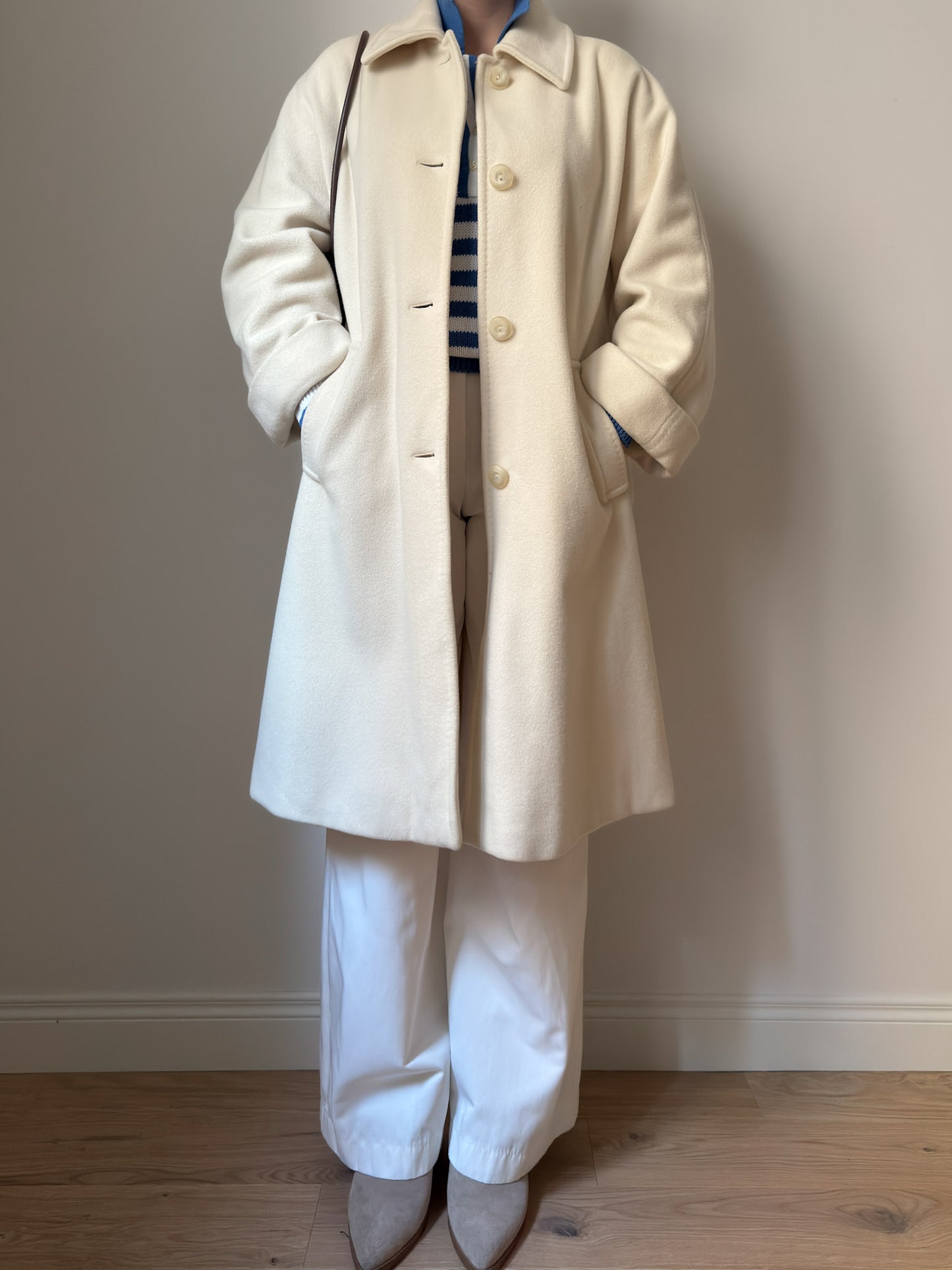 Luisa Spagnoli ivory coat