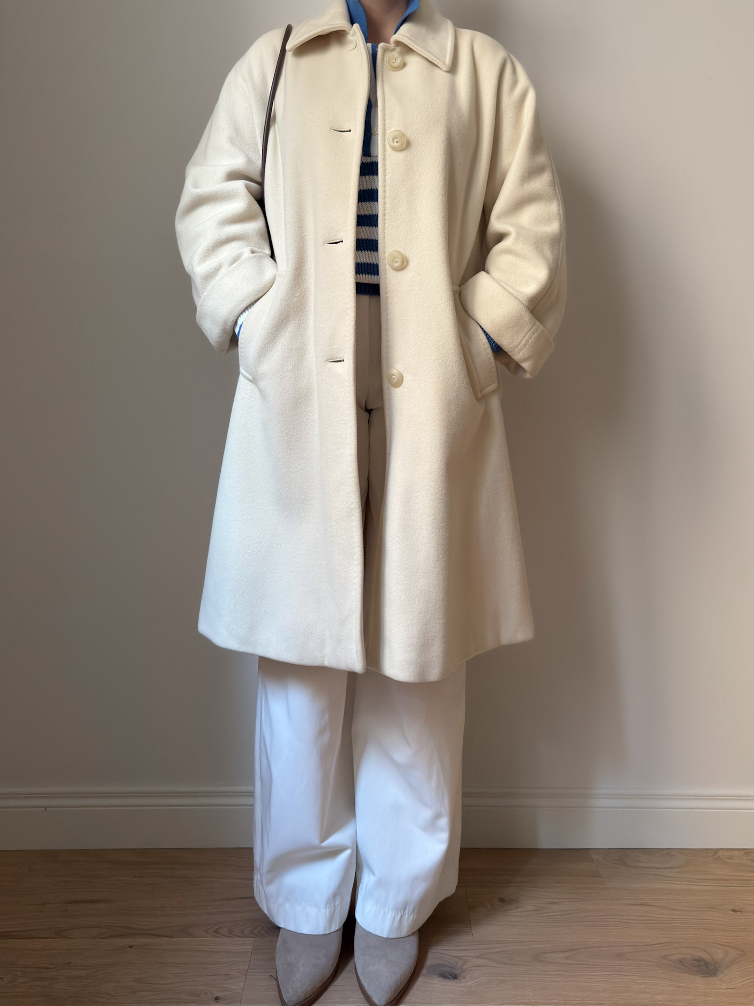 Luisa Spagnoli ivory coat