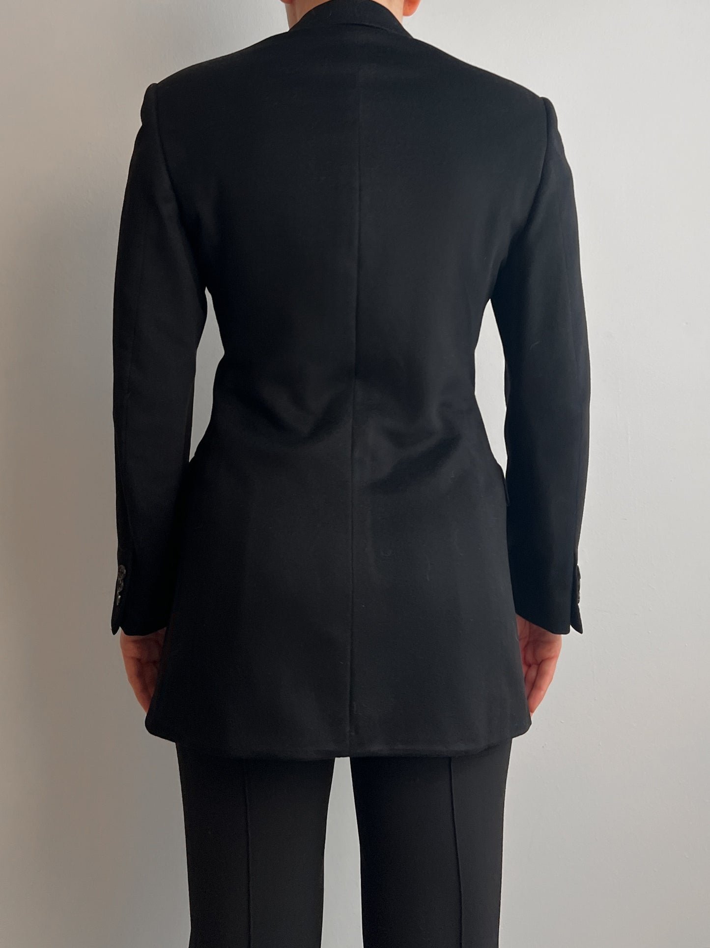 Belvest pure cashmere black blazer