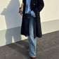 Pure wool blue coat