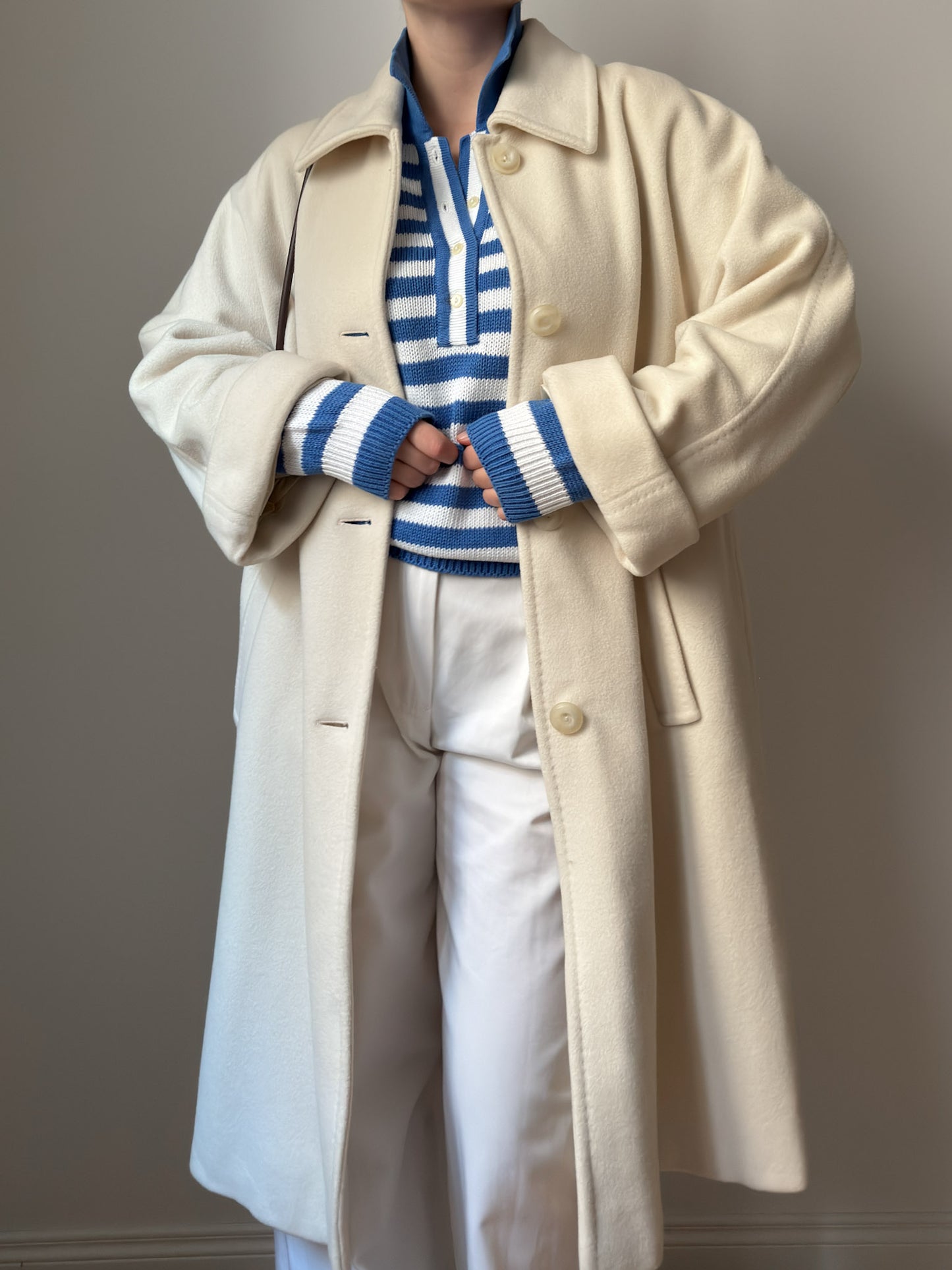 Luisa Spagnoli ivory coat